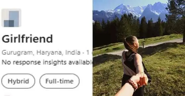 পূর্ণকালীন ‘গার্লফ্রেন্ড’ নিয়োগ দিতে বিজ্ঞাপন!