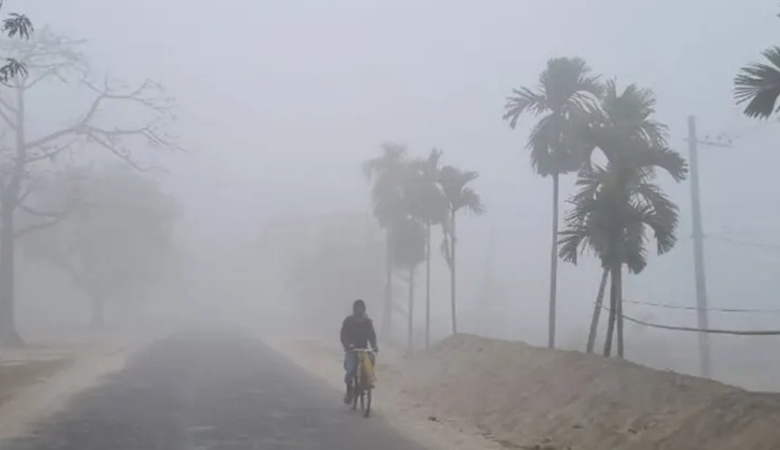 তেঁতুলিয়ায় তাপমাত্রা বাড়লেও রয়েছে শীতের দাপট