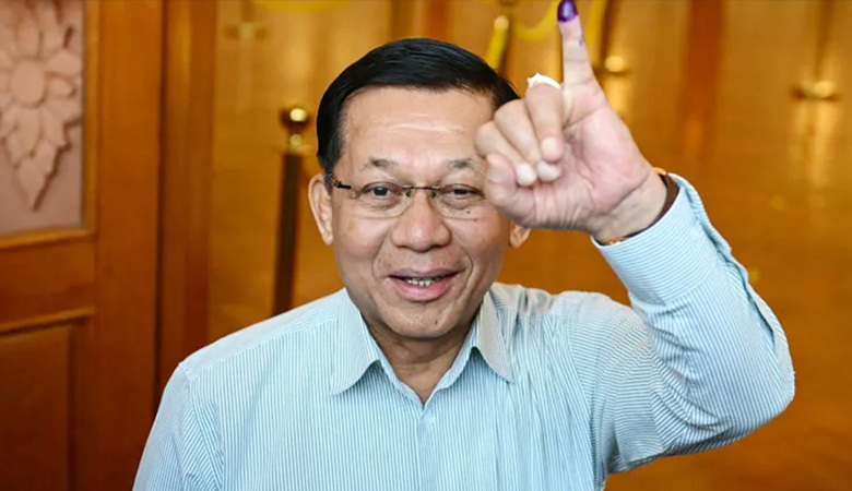 নির্বাচন অবাধ ও সুষ্ঠু হচ্ছে: মিয়ানমার জান্তা প্রধান