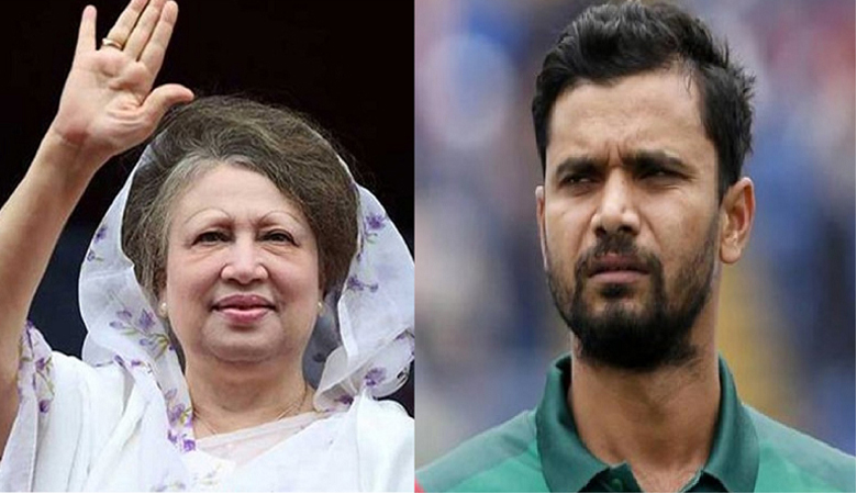 খালেদা জিয়ার মৃত্যুতে সাবেক অধিনায়ক মাশরাফির শোক