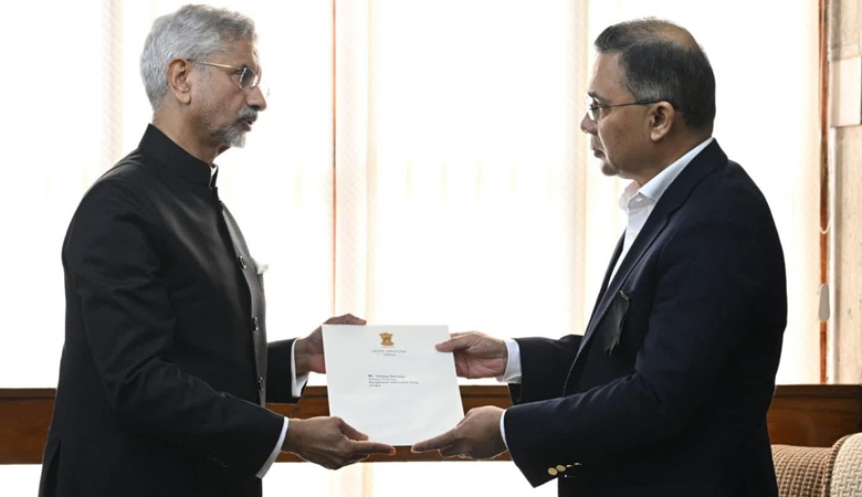 মোদির ব্যক্তিগত চিঠি তারেক রহমানের কাছে পৌঁছে দিয়েছি: জয়শঙ্কর