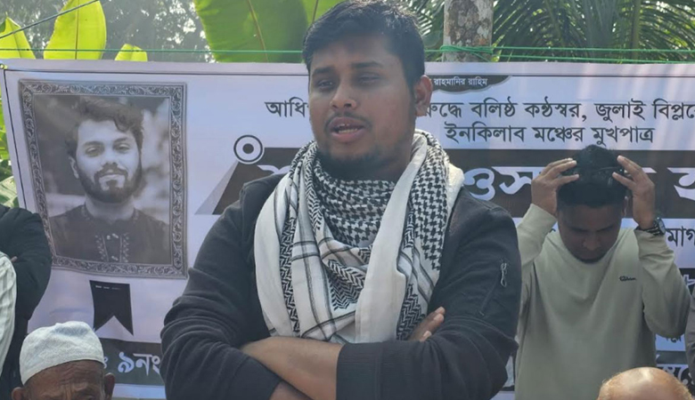 চাঁদাবাজদের ঘুম অলরেডি হারাম হয়ে গেছে: হাসনাত আবদুল্লাহ