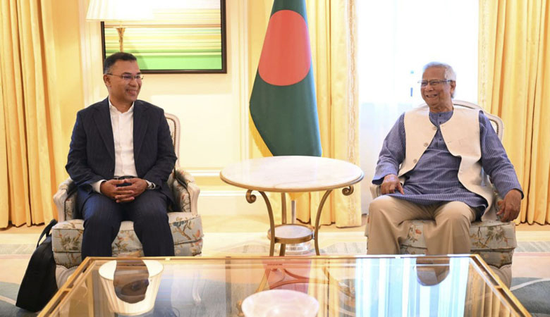 প্রধান উপদেষ্টার সঙ্গে তারেক রহমানের বৈঠক সন্ধ্যায়