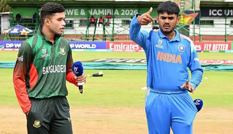 বাংলাদেশ অধিনায়কের সঙ্গে হাত মেলালো না ভারত অধিনায়ক