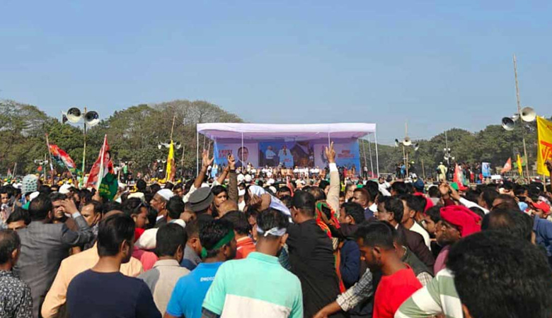 তারেক রহমানকে পেয়ে ময়মনসিংহের নেতাকর্মীদের উচ্ছ্বাস