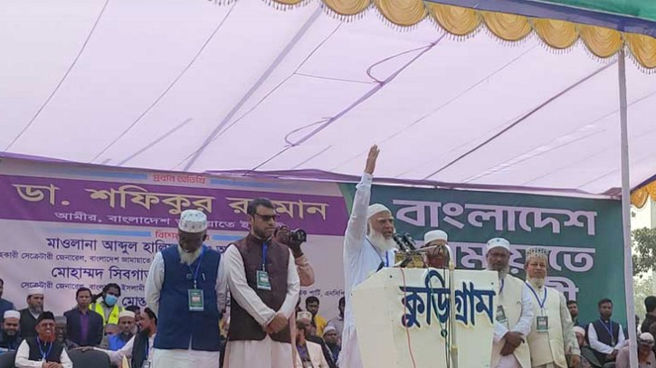 একটা গোষ্ঠী আমার পেছনে লেগেছে: জামায়াত আমির