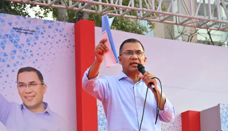 সন্ধ্যায় বিটিভিতে ভাষণ দেবেন তারেক রহমান