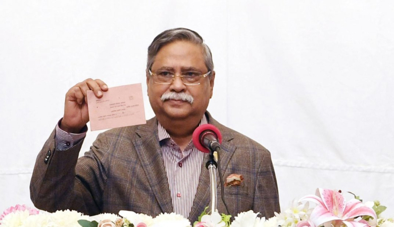 পোস্টাল ব্যালটে ভোট দিলেন রাষ্ট্রপতি