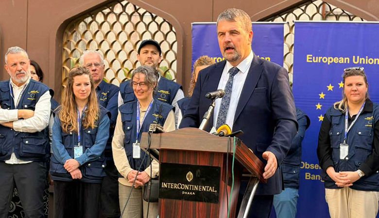 নির্বাচন অংশগ্রহণমূলক হওয়ার প্রত্যাশা ইইউর পর্যবেক্ষক প্রধানের