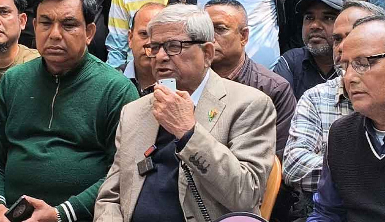 ইলেকশন ইঞ্জিনিয়ারিংয়ের সুযোগ নেই: মির্জা ফখরুল