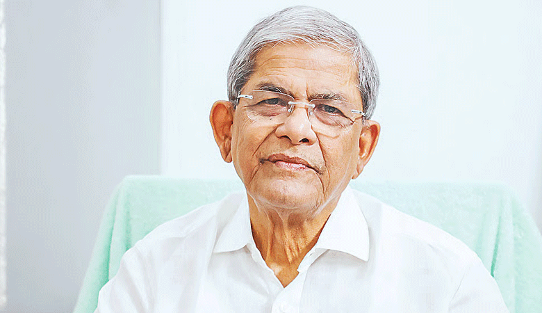 ৯৭ হাজার ভোটে জিতলেন মির্জা ফখরুল ইসলাম আলমগীর