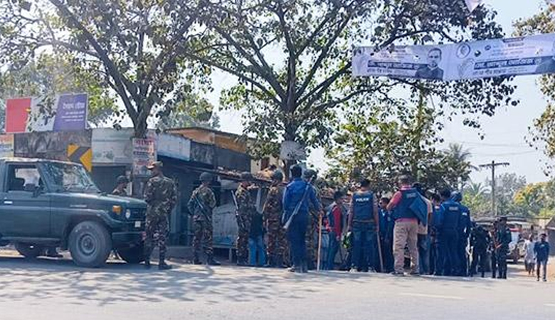 নাটোরে বিএনপি-জামায়াত সমর্থকদের সংঘর্ষ-গুলিতে আহত ৬