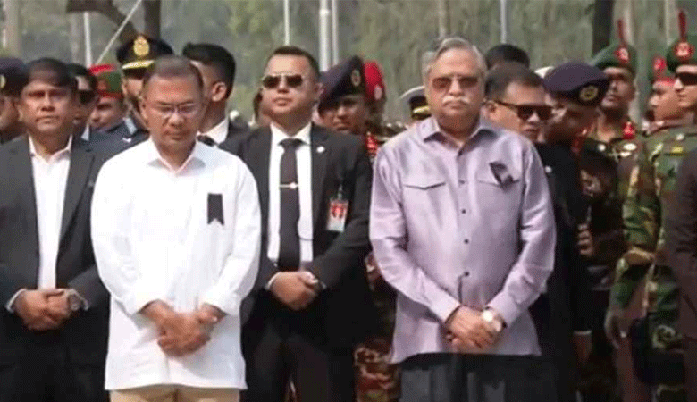 পিলখানায় নিহত সেনাদের প্রতি রাষ্ট্রপতি ও প্রধানমন্ত্রীর শ্রদ্ধা