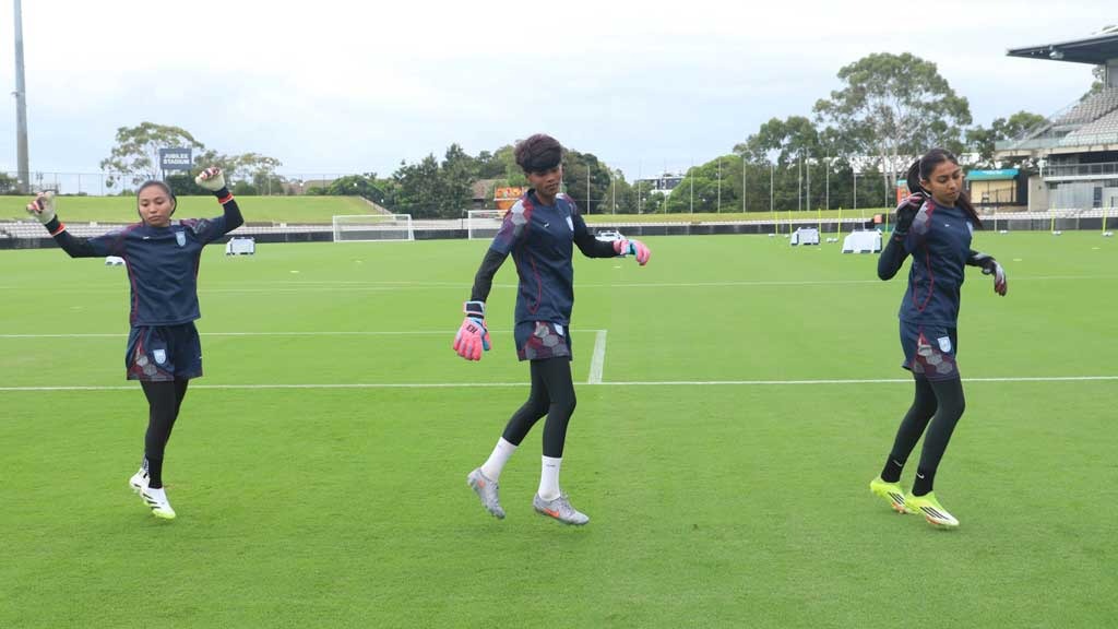 চীনের বিপক্ষে আত্মবিশ্বাসী নারী ফুটবল দল