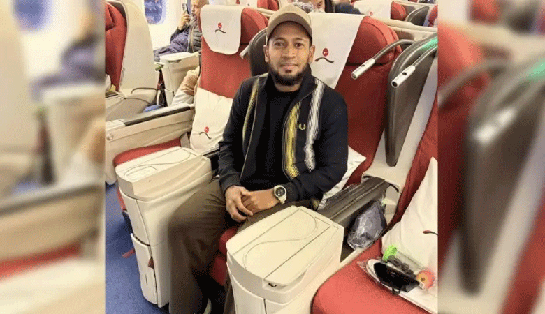 দেশে ফিরতে বিমানে চড়েছেন মুশফিকুর রহিম
