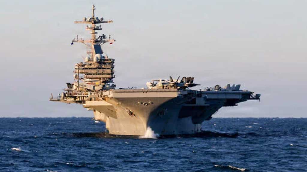 মধ্যপ্রাচ্যে আরেকটি বিমানবাহী রণতরী পাঠাচ্ছে যুক্তরাষ্ট্র!