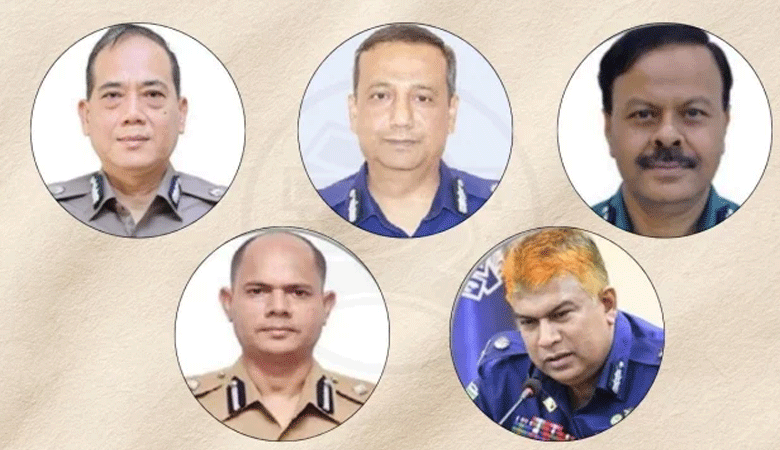নৌ-পুলিশের প্রধানসহ ৫ অতিরিক্ত আইজিপিকে বাধ্যতামূলক অবসর
