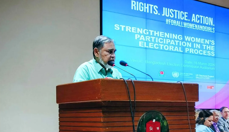 নারীদের অবদান যুক্ত করলে জিডিপি তিনগুণ হয়ে যেত: সিইসি