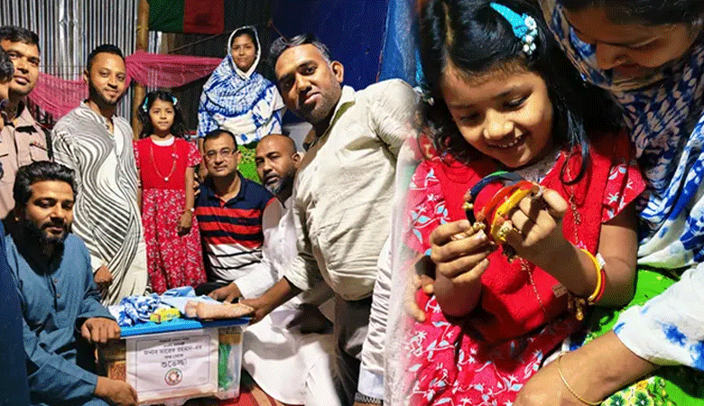 চা বিক্রেতা নানি-নাতনির কাছে ঈদ উপহার পাঠালেন প্রধানমন্ত্রী