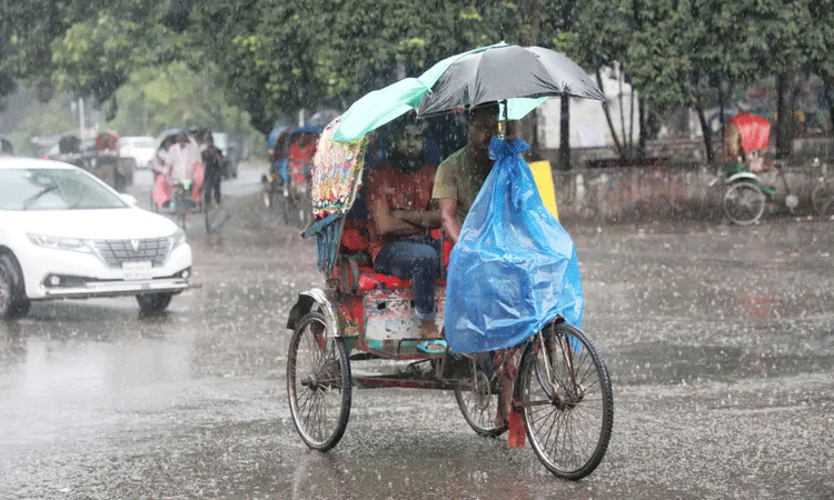 ঢাকায় আজ বজ্রসহ বৃষ্টি হতে পারে