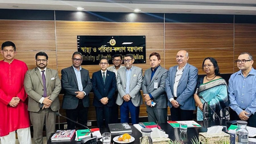 বাংলাদেশ-ভারত স্বাস্থ্য খাতে সহযোগিতা জোরদারে উচ্চ পর্যায়ের বৈঠক