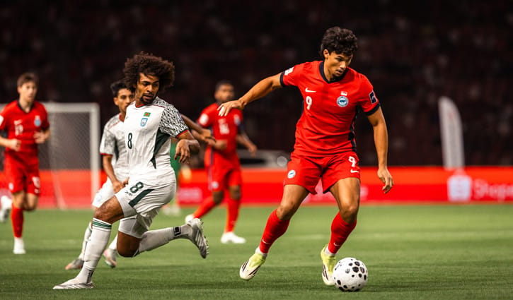 হারে শেষ হলো হামজা-শামিতদের এশিয়ান কাপ বাছাই মিশন