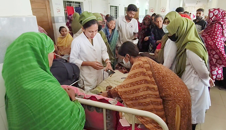 হামের উপসর্গ নিয়ে ২৪ ঘণ্টায় রাজশাহীতে ৫ শিশুর মৃত্যু