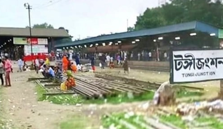 টঙ্গীতে ট্রেনে কাটা পড়ে প্রাণ গেল অজ্ঞাত যুবকের