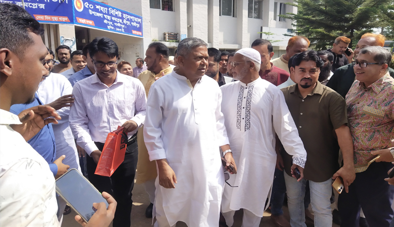 শ্রীপুর উপজেলা স্বাস্থ্য কমপ্লেক্সে মেডিকেল বর্জ্য ব্যবস্থাপনা প্লান প্রকল্পের উদ্বোধন