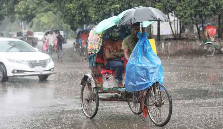 ঢাকায় আজ বজ্রসহ বৃষ্টি হতে পারে