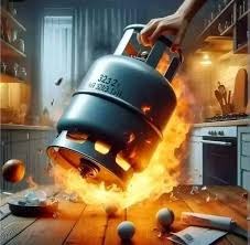 রান্নাঘরের ‘মৃত্যুফাঁদ’ গ্যাস সিলিন্ডার