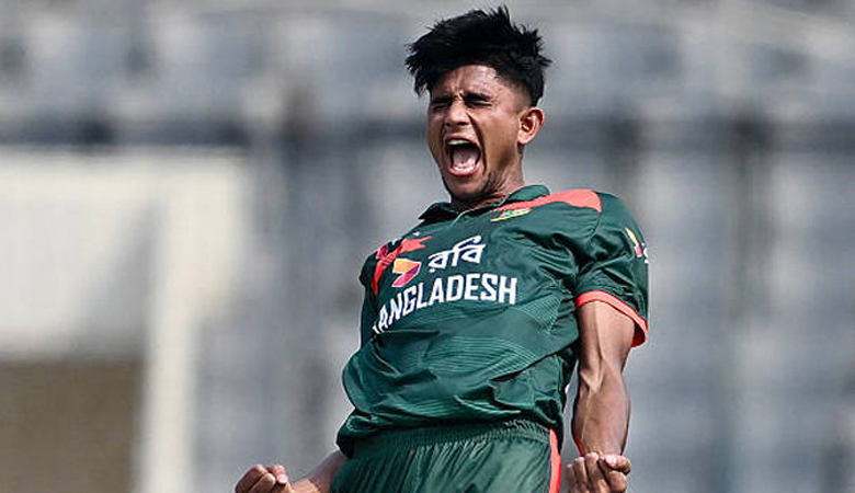 নাহিদের জোড়া আঘাতে চাপে নিউজিল্যান্ড