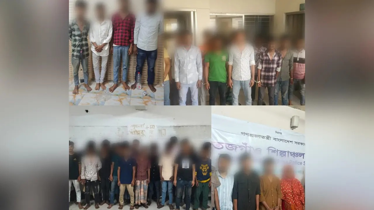 মোহাম্মদপুরসহ ছয় থানায় একযোগে অভিযান, গ্রেফতার ৬০