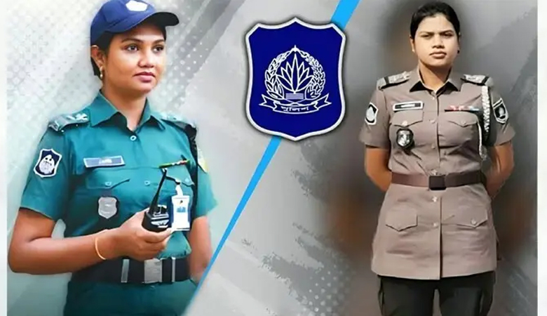 নীল ও অলিভ রঙে  ফিরছে পুলিশের পোশাক