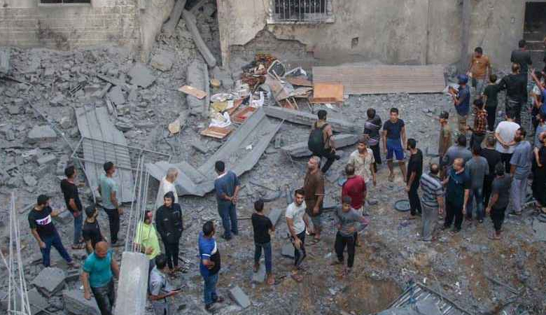 গাজায় আবারো ইসরায়েলের হামলা, নিহত ১২