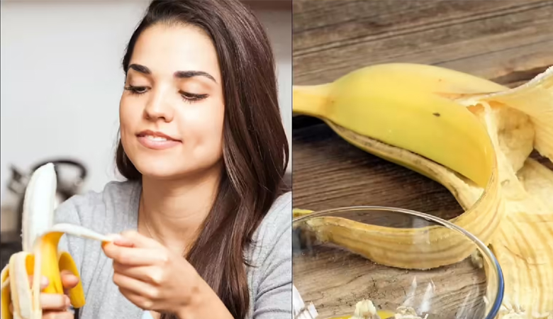 কলার খোসায় সহজে চুলের যত্ন