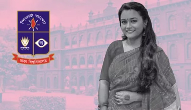 বাসা থেকে ঢাবি ছাত্রীর মরদেহ উদ্ধার, চিরকুটে লেখা শিক্ষকের নাম