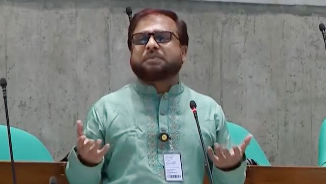 সংসদে পয়েন্ট অব অর্ডারে নিরাপত্তা চাইলেন জামায়াত এমপি