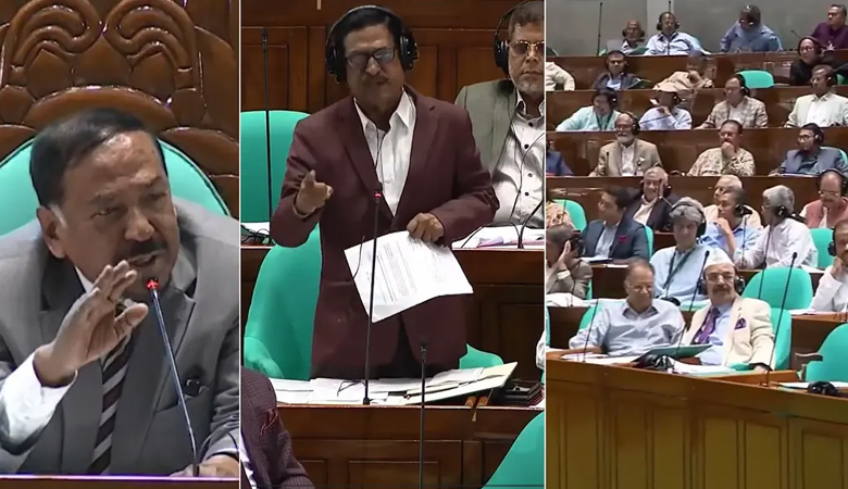 সংসদে ফজলুর রহমানের বক্তব্যে তোলপাড়, উত্তপ্ত বাক্যবিনিময়