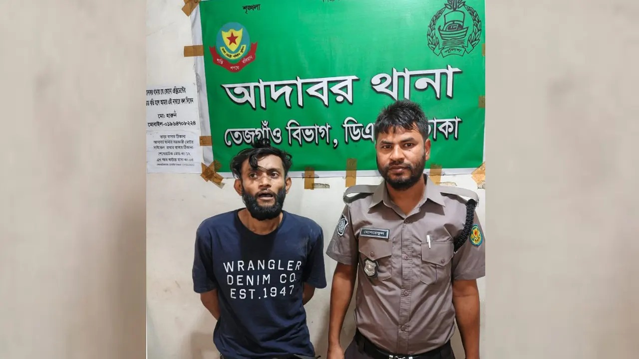 আদাবরের ‘পাংখা রুবেল’ গ্রেফতার