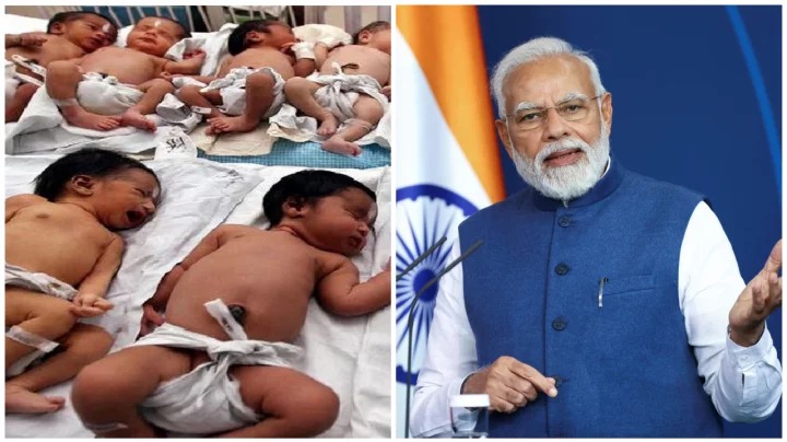 ভারতে সন্তান বাড়াতে মোদি ঘনিষ্ঠদের আহ্বান