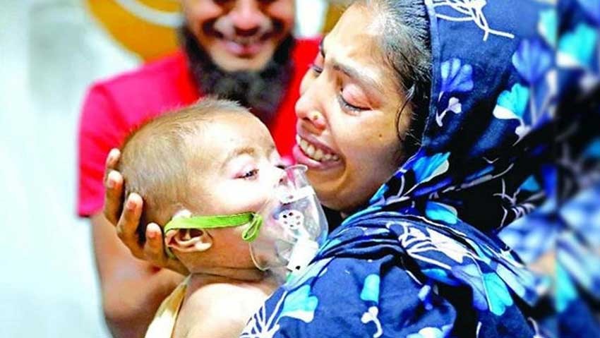 হামে মৃত্যুর মিছিলে ঈদের দিনেও চলে গেল পাঁচ শিশু