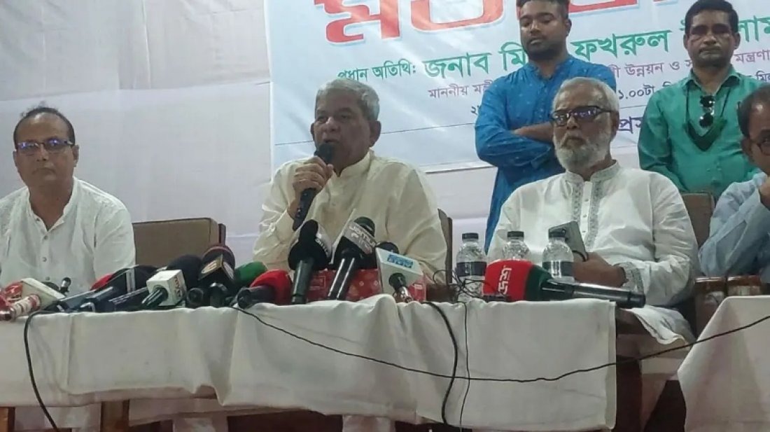 যার বিরুদ্ধে অভিযোগ, বক্তব্য না নিয়ে সংবাদ নয়: মির্জা ফখরুল