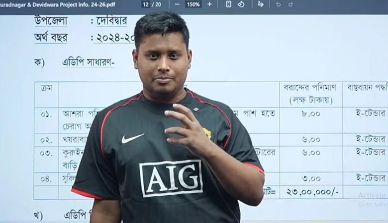 ১০ কোটি টাকার হিসাব দিলেন হাসনাত আবদুল্লাহ