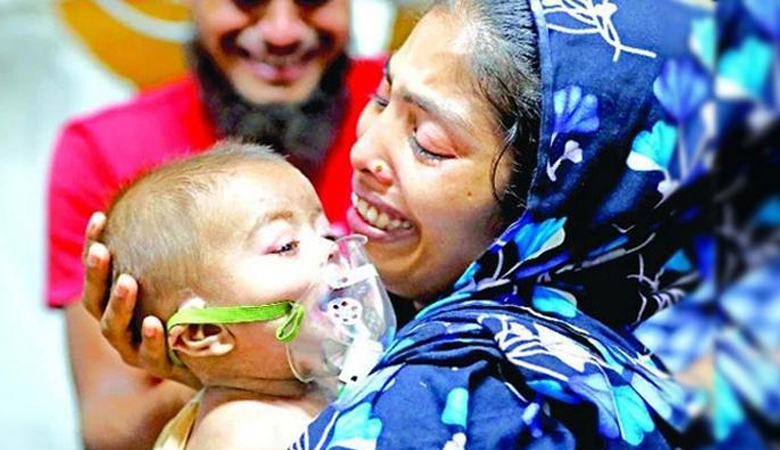 হামের উপসর্গ নিয়ে আরো ৬ শিশুর মৃত্যু