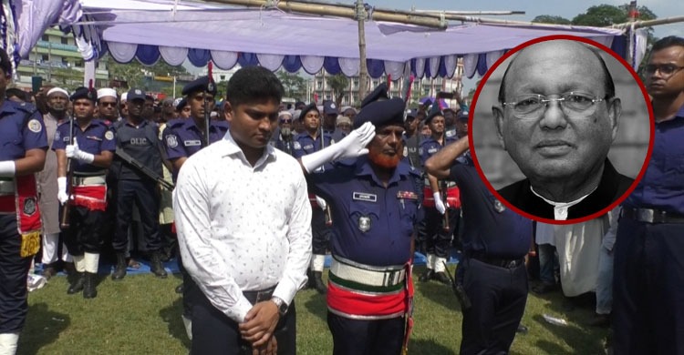 তোফায়েল আহমেদকে রাষ্ট্রীয় সম্মানে ভোলায় সমাহিত সংগ্রামের দীপ্ত নক্ষত্রের চিরবিদায়