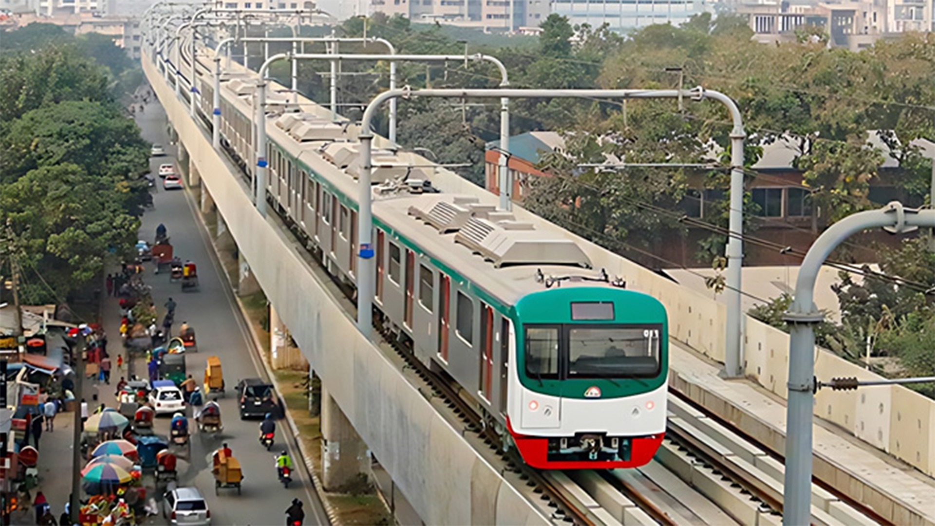 মেট্রোরেল রাতে আরো ২০ মিনিট বেশি সময় চলবে