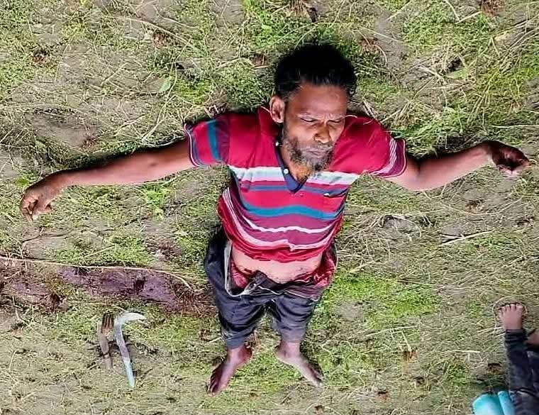 জমির বিরোধে ভাতিজার হাতে চাচা নিহত