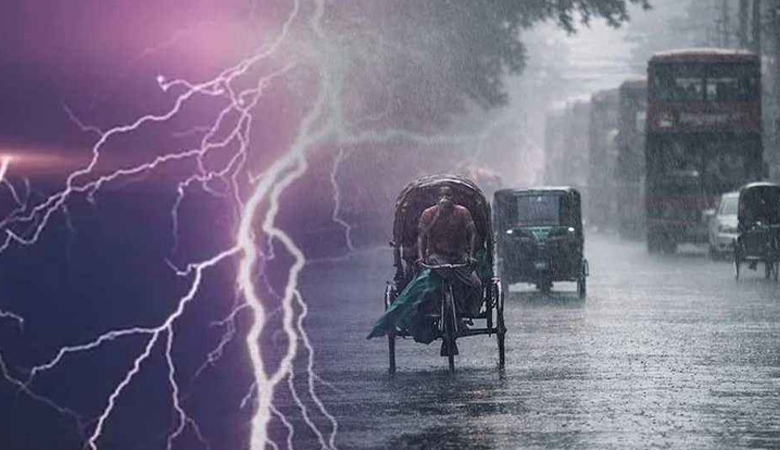 ঢাকায় দুপুরের মধ্যে বজ্রসহ বৃষ্টি হতে পারে