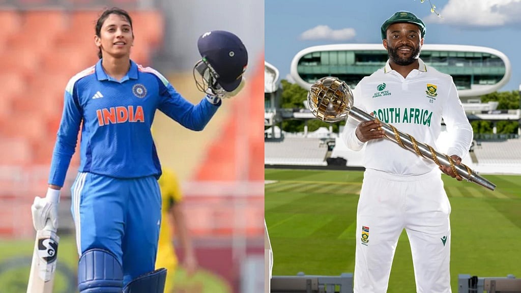 টাইমের প্রভাবশালী ক্রীড়াতারকার তালিকায় মান্ধানা-বাভুমা